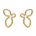 Pendientes Plata Dorada y Perlas